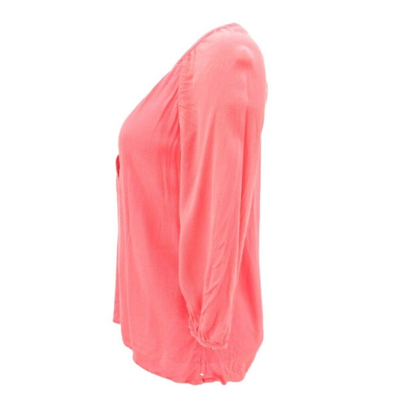 Banana Republic 3/4 Sleeve Button Up Top Sz XS - Picture 2 of 6